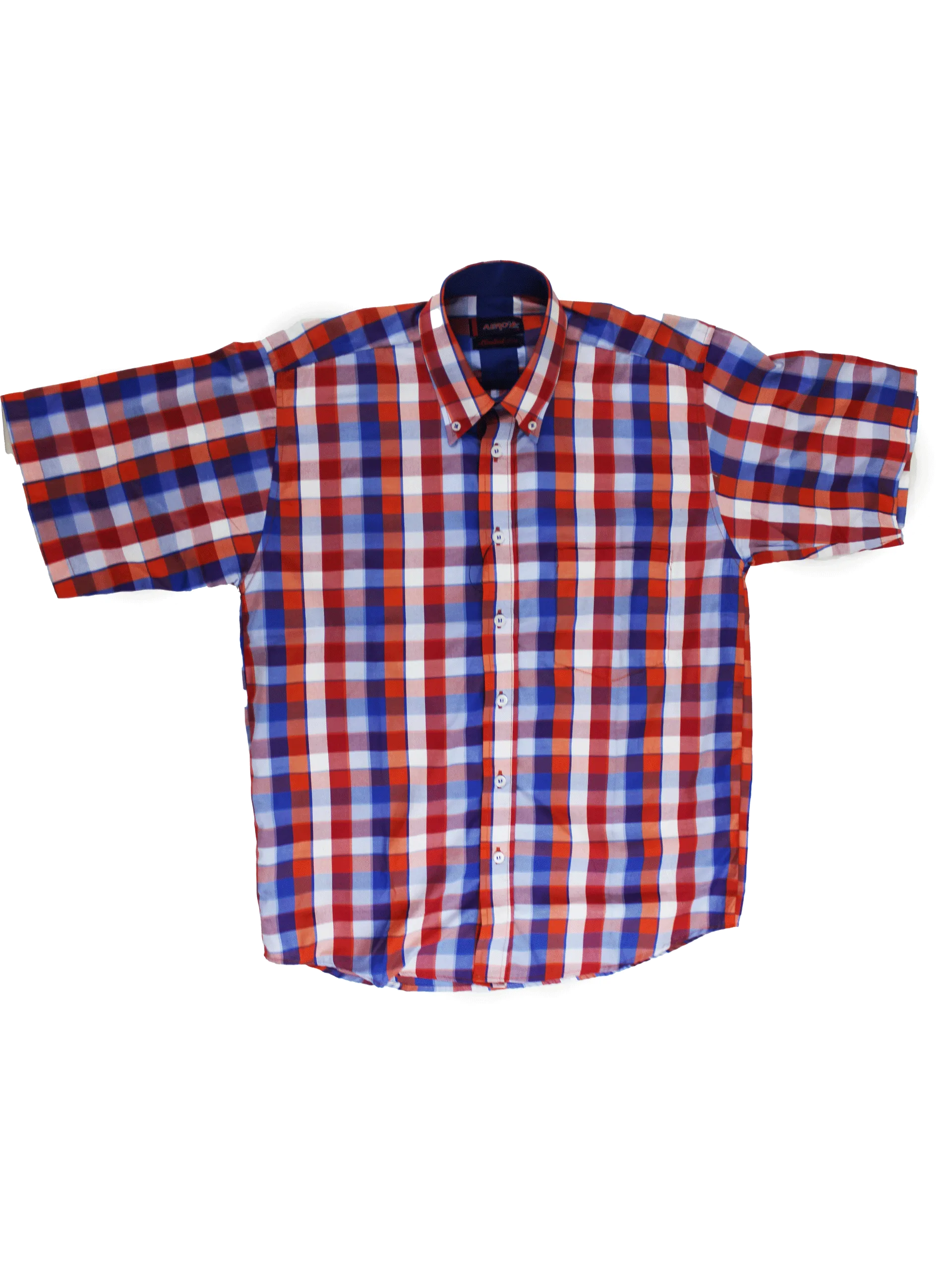 AERO Red Checkered S/S Shirt