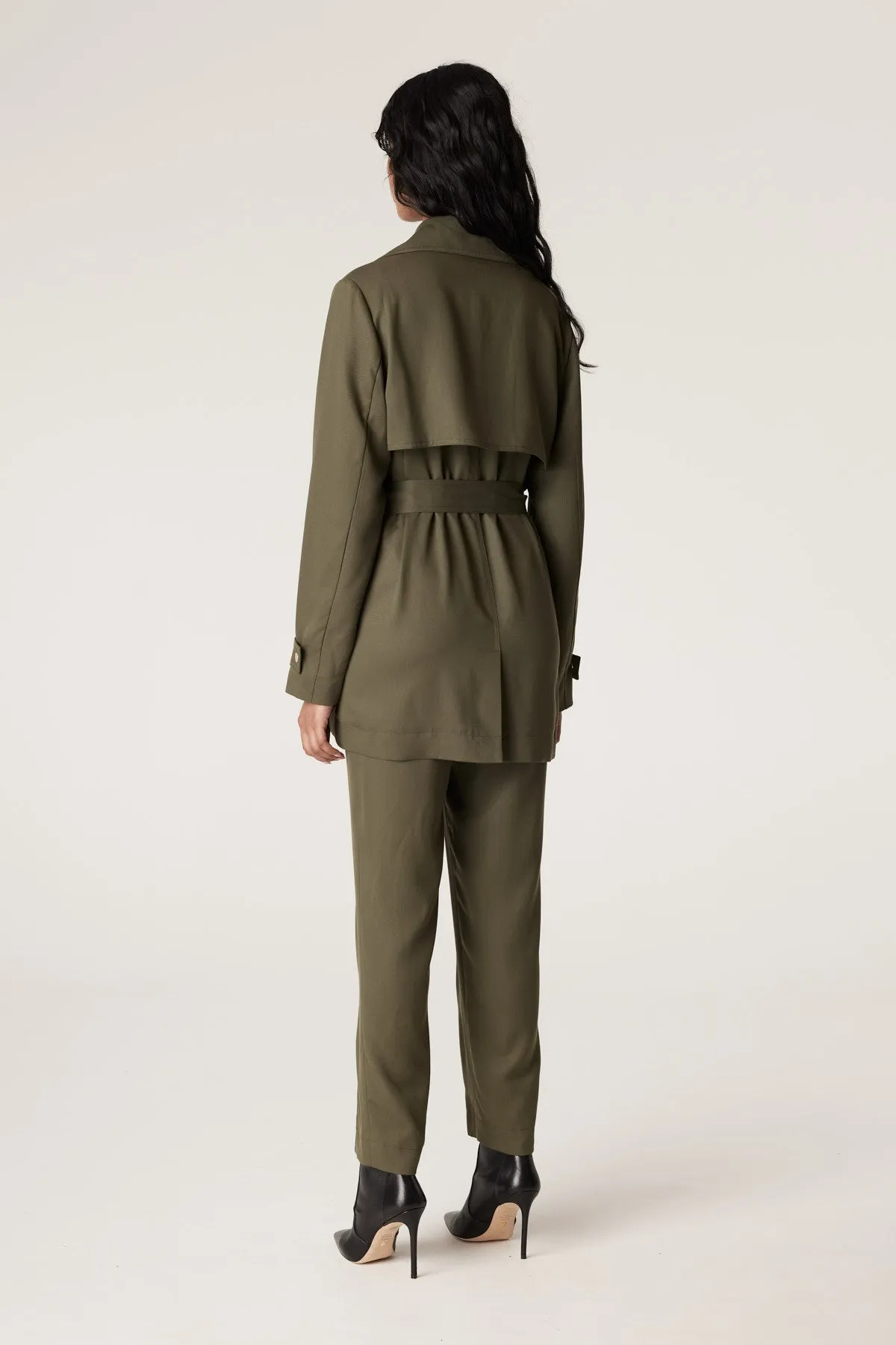 Carmen Tencel Pant - Khaki