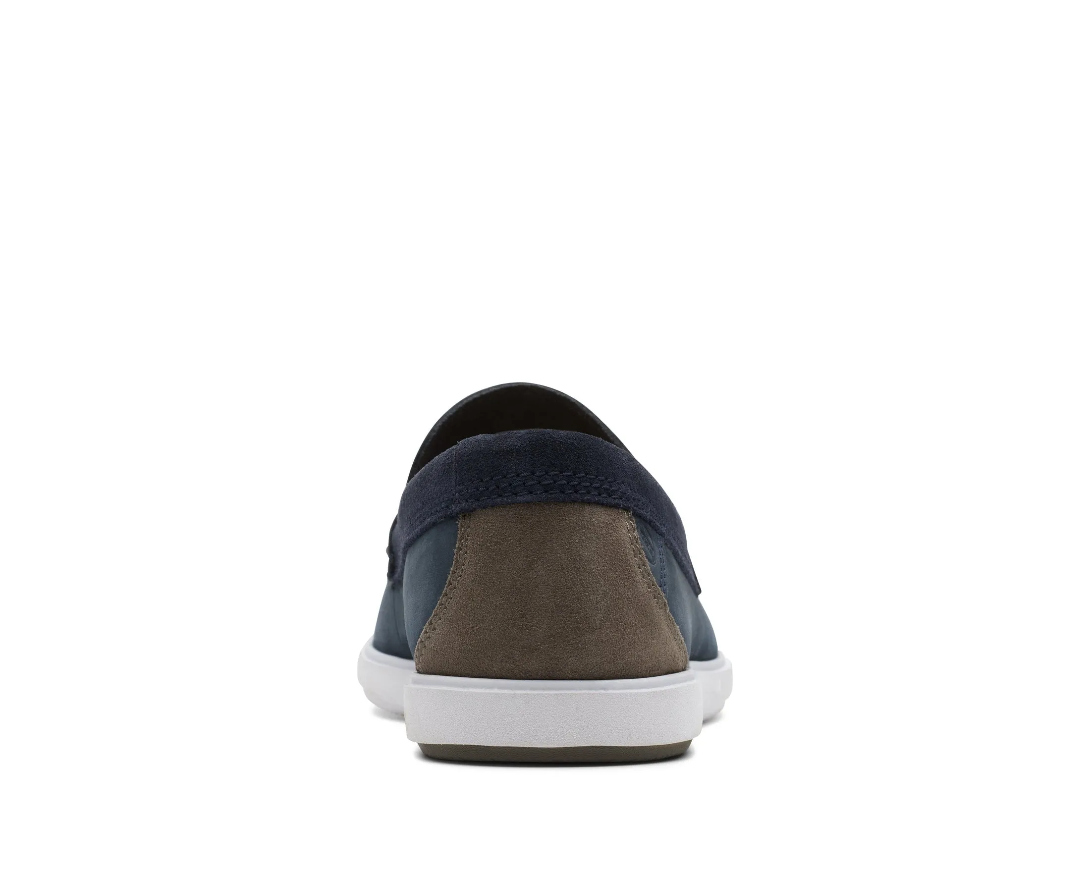 Clarks Bratton Loafer Navy Nubuck