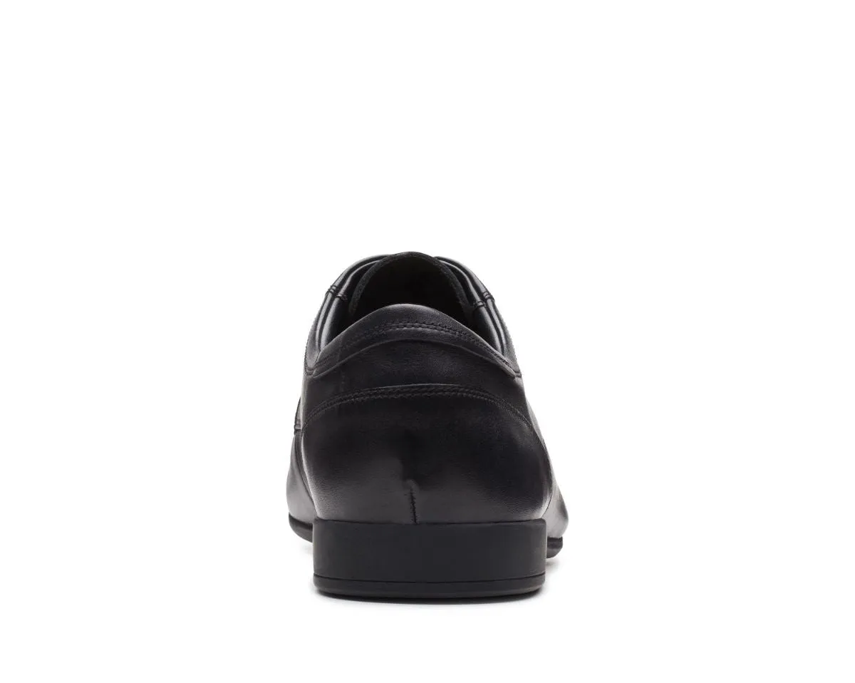 Clarks Sidton Lace Black Leather