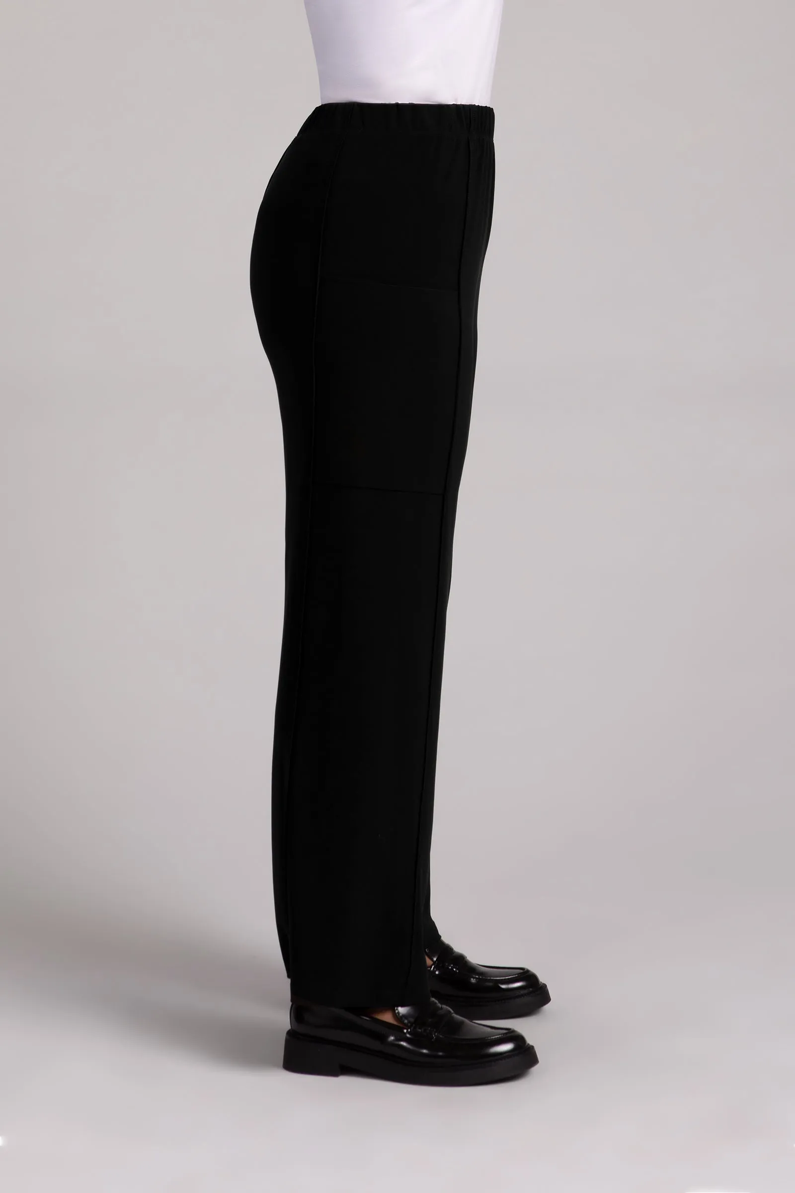 Flounce Relaxed Cargo Pant | Black