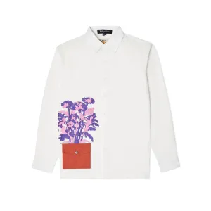 Kidsuper Flower Pot Shirt-White