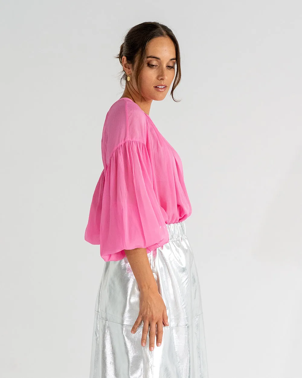 Laurent Blouse - Orchid Pink