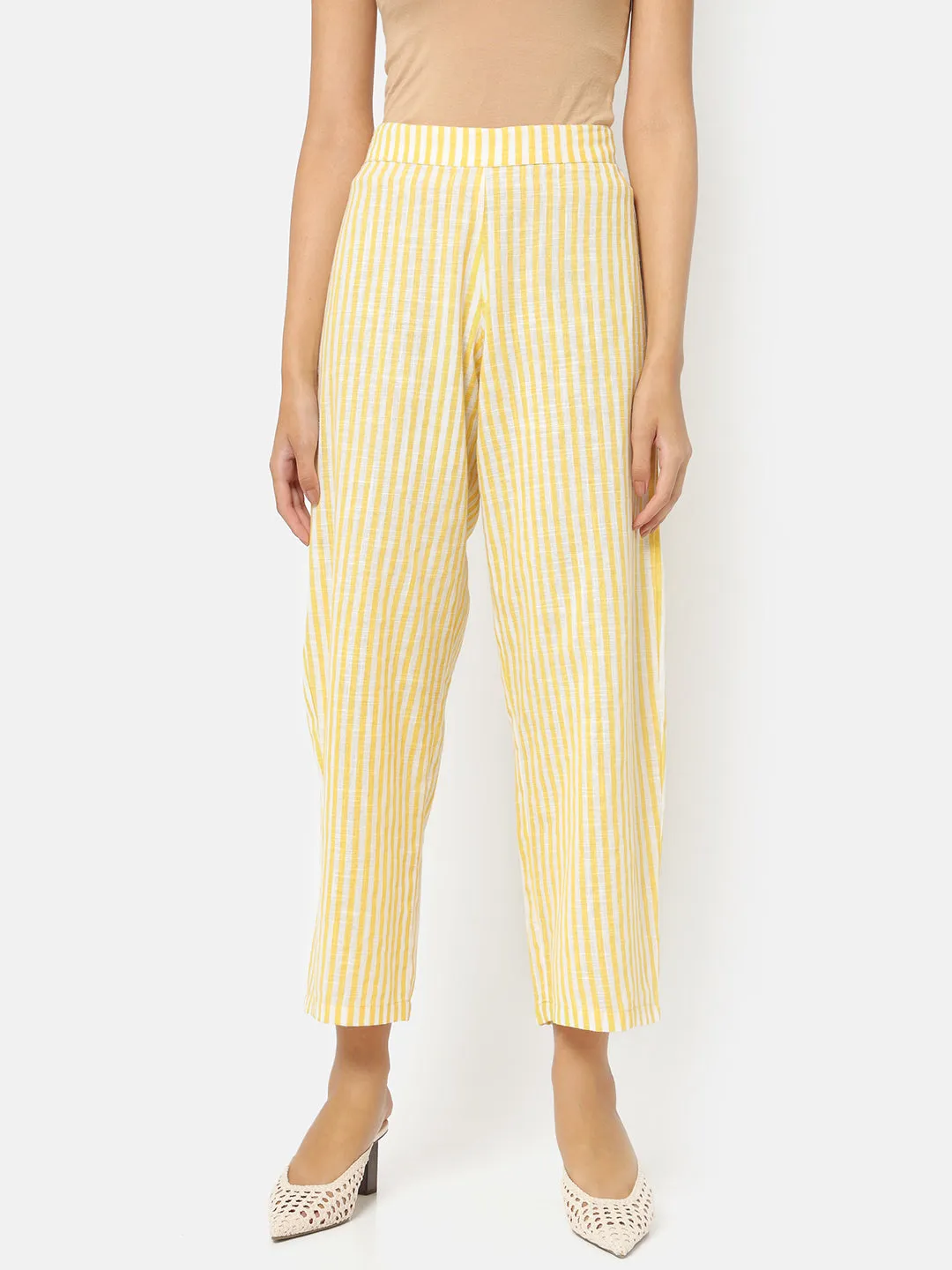 Lemonade striped trouser