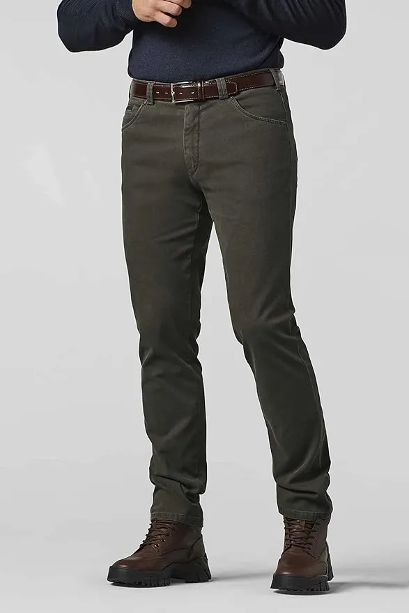 Meyer Microstructure Super-Stretch Chinos