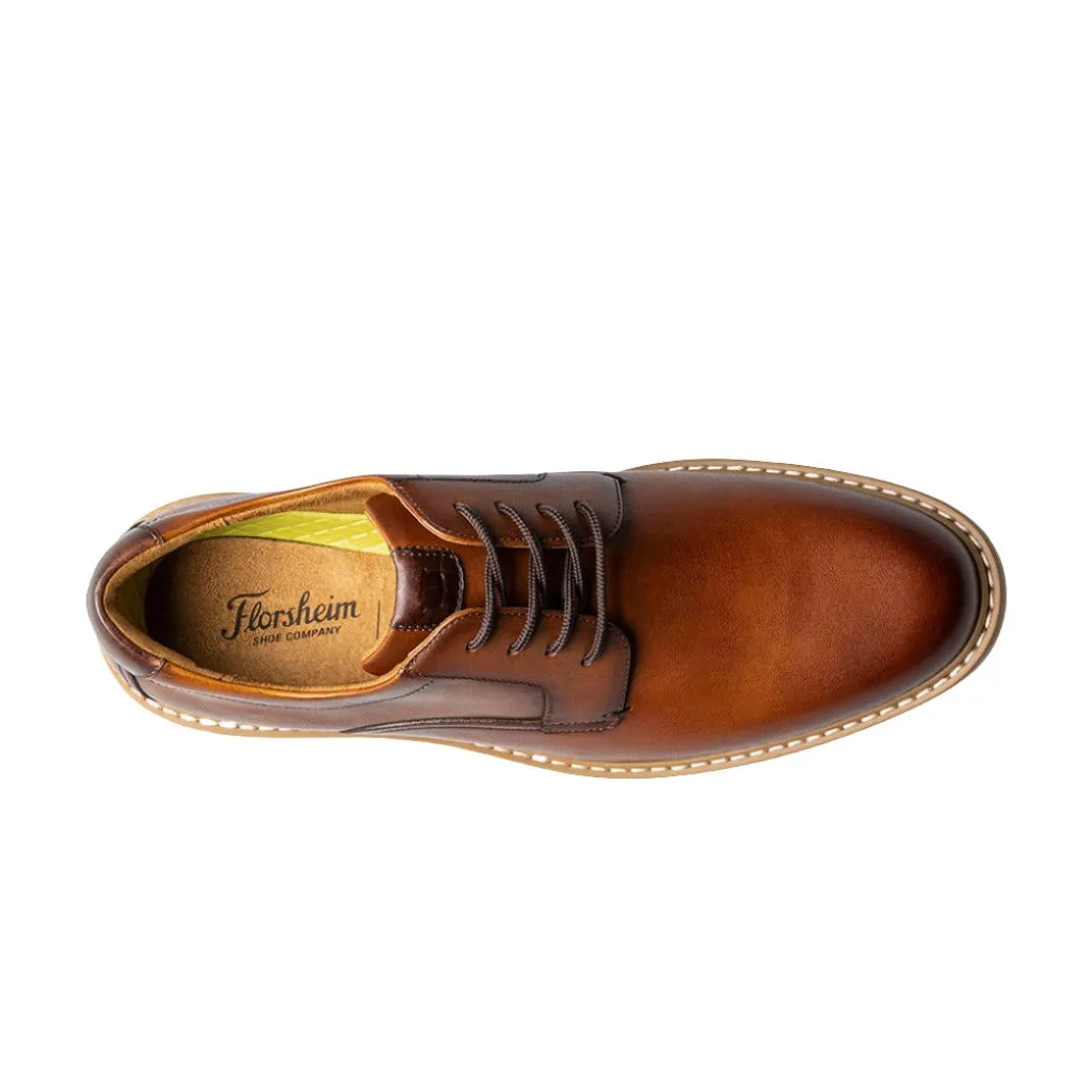 Norwalk Plain Toe Oxford Cognac