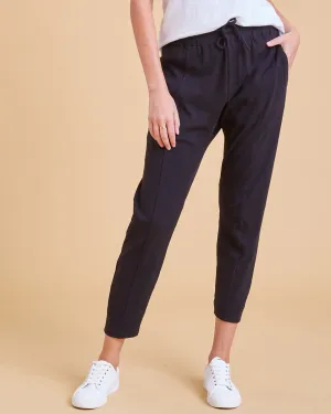 Relaxed Postpartum Pants - Black