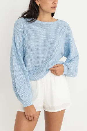 Rhythm Classic Knit Jumper - BLUE