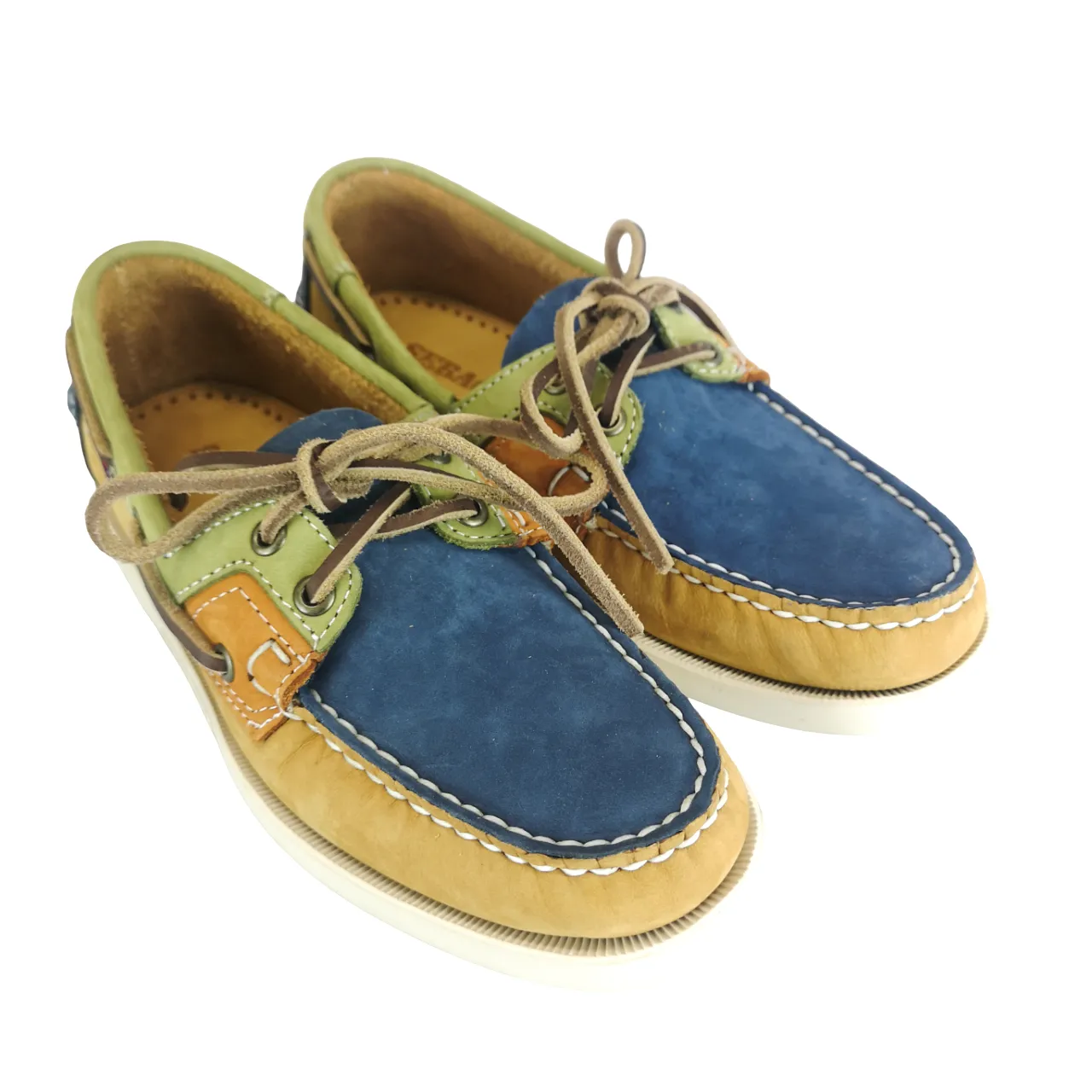 SEBAGO Rossiland Mustard Multi Dockside Shoe