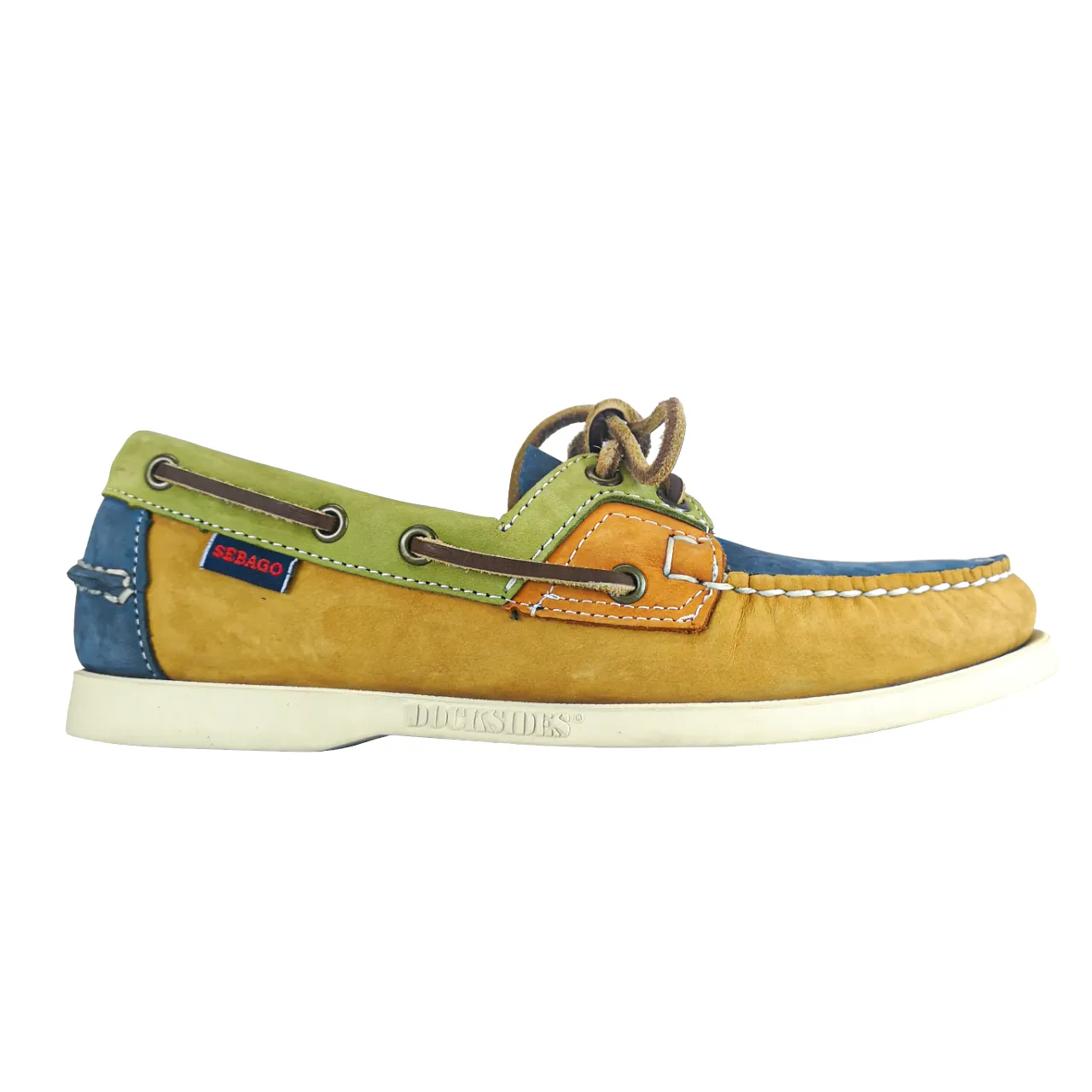 SEBAGO Rossiland Mustard Multi Dockside Shoe