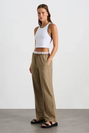 Split Back Relaxed Pant 516