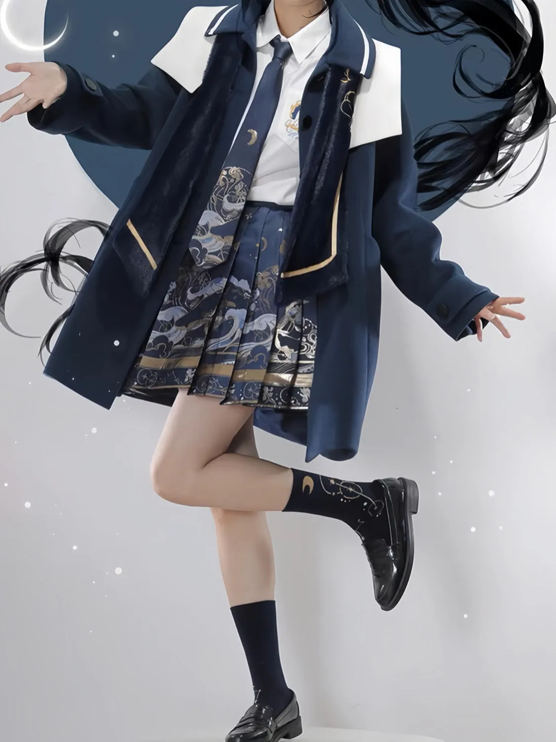 Waterfall JK Uniform Skirt