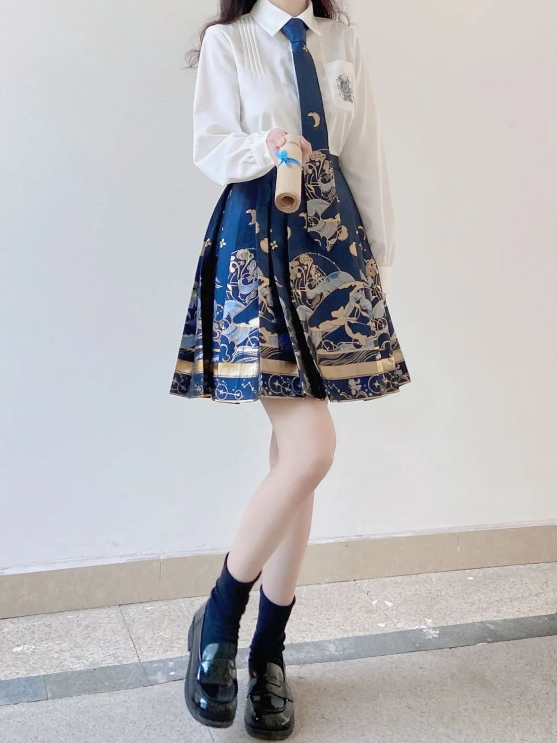 Waterfall JK Uniform Skirt