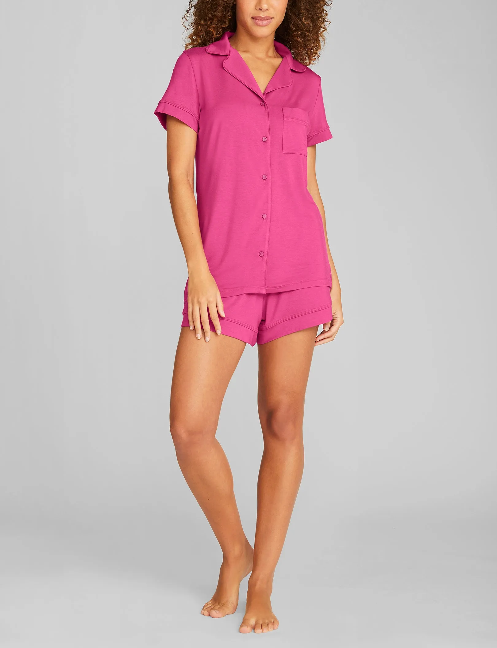 Women's Downtime Pajama Top & Short Set